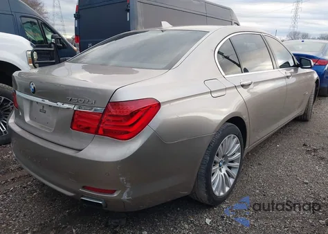 2012 BMW 750Li z USA, uszkodzony, nr VIN WBAKB8C50CC963246